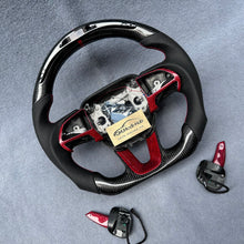 Load image into Gallery viewer, GM. Modi-Hub For Dodge 2016-2023 Charger / 2015-2023 Challenger / 2014-2023 Durango Carbon Fiber Steering Wheel