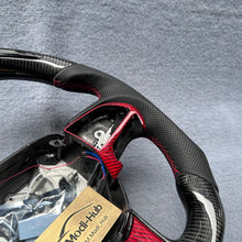 Load image into Gallery viewer, GM. Modi-Hub For Dodge 2016-2023 Charger / 2015-2023 Challenger / 2014-2023 Durango Carbon Fiber Steering Wheel