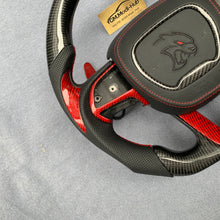 Load image into Gallery viewer, GM. Modi-Hub For Dodge 2016-2023 Charger / 2015-2023 Challenger / 2014-2023 Durango Carbon Fiber Steering Wheel