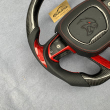 Load image into Gallery viewer, GM. Modi-Hub For Dodge 2016-2023 Charger / 2015-2023 Challenger / 2014-2023 Durango Carbon Fiber Steering Wheel