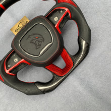 Load image into Gallery viewer, GM. Modi-Hub For Dodge 2016-2023 Charger / 2015-2023 Challenger / 2014-2023 Durango Carbon Fiber Steering Wheel