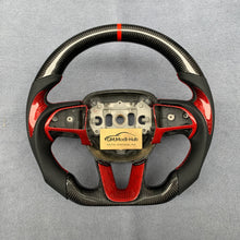 Load image into Gallery viewer, GM. Modi-Hub For Dodge 2016-2023 Charger / 2015-2023 Challenger / 2014-2023 Durango Carbon Fiber Steering Wheel