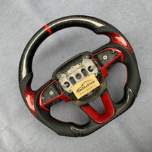 Load image into Gallery viewer, GM. Modi-Hub For Dodge 2016-2023 Charger / 2015-2023 Challenger / 2014-2023 Durango Carbon Fiber Steering Wheel