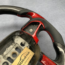 Load image into Gallery viewer, GM. Modi-Hub For Dodge 2016-2023 Charger / 2015-2023 Challenger / 2014-2023 Durango Carbon Fiber Steering Wheel