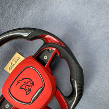 Load image into Gallery viewer, GM. Modi-Hub For Dodge 2016-2023 Charger / 2015-2023 Challenger / 2014-2023 Durango Carbon Fiber Steering Wheel