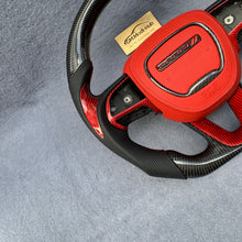 Load image into Gallery viewer, GM. Modi-Hub For Dodge 2016-2023 Charger / 2015-2023 Challenger / 2014-2023 Durango Carbon Fiber Steering Wheel