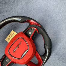 Load image into Gallery viewer, GM. Modi-Hub For Dodge 2016-2023 Charger / 2015-2023 Challenger / 2014-2023 Durango Carbon Fiber Steering Wheel