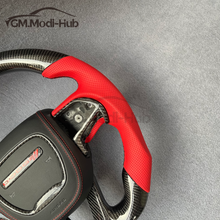 Load image into Gallery viewer, GM. Modi-Hub For Dodge 2016-2023 Charger / 2015-2023 Challenger / 2014-2023 Durango Carbon Fiber Steering Wheel