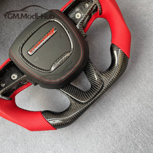 Load image into Gallery viewer, GM. Modi-Hub For Dodge 2016-2023 Charger / 2015-2023 Challenger / 2014-2023 Durango Carbon Fiber Steering Wheel