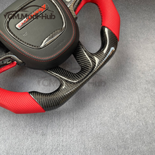 Load image into Gallery viewer, GM. Modi-Hub For Dodge 2016-2023 Charger / 2015-2023 Challenger / 2014-2023 Durango Carbon Fiber Steering Wheel