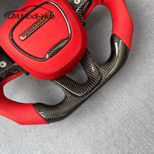 Load image into Gallery viewer, GM. Modi-Hub For Dodge 2016-2023 Charger / 2015-2023 Challenger / 2014-2023 Durango Carbon Fiber Steering Wheel