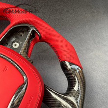 Load image into Gallery viewer, GM. Modi-Hub For Dodge 2016-2023 Charger / 2015-2023 Challenger / 2014-2023 Durango Carbon Fiber Steering Wheel