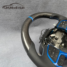Load image into Gallery viewer, GM. Modi-Hub For Jeep 2014-2021 Jeep Cherokee Grand Cherokee Carbon Fiber Steering Wheel