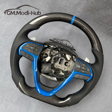 Load image into Gallery viewer, GM. Modi-Hub For Jeep 2014-2021 Jeep Cherokee Grand Cherokee Carbon Fiber Steering Wheel