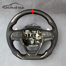 Load image into Gallery viewer, GM. Modi-Hub For Jeep 2014-2021 Jeep Cherokee Grand Cherokee Carbon Fiber Steering Wheel