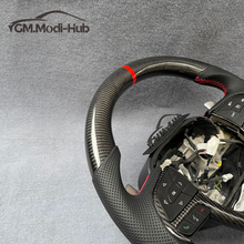 Load image into Gallery viewer, GM. Modi-Hub For Jeep 2014-2021 Jeep Cherokee Grand Cherokee Carbon Fiber Steering Wheel