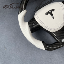 Load image into Gallery viewer, GM. Modi-Hub For Tesla Model 3 Y Carbon Fiber Steering Wheel