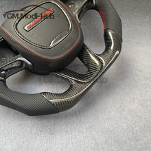 Load image into Gallery viewer, GM. Modi-Hub For Dodge 2016-2023 Charger / 2015-2023 Challenger / 2014-2023 Durango Carbon Fiber Steering Wheel