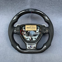 Load image into Gallery viewer, GM. Modi-Hub For BMW F10 F11 F06 F12 F13 F01 F02 F03 F04 Carbon Fiber Steering Wheel
