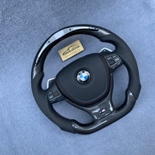 Load image into Gallery viewer, GM. Modi-Hub For BMW F10 F11 F06 F12 F13 F01 F02 F03 F04 Carbon Fiber Steering Wheel