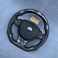 Load image into Gallery viewer, GM. Modi-Hub For BMW F10 F11 F06 F12 F13 F01 F02 F03 F04 Carbon Fiber Steering Wheel