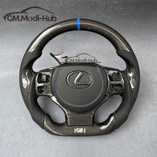 Load image into Gallery viewer, GM. Modi-Hub For Lexus IS 250 350 CT200h NX200T RC RCF F sport Carbon Fiber Steering Wheel