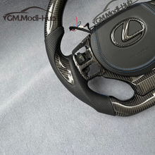 Load image into Gallery viewer, GM. Modi-Hub For Lexus IS 250 350 CT200h NX200T RC RCF F sport Carbon Fiber Steering Wheel