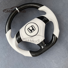 Load image into Gallery viewer, GM. Modi-Hub For Honda 2003-2007 Accord CL9 CL7/Acura 2004-2008 TSX Carbon Fiber Steering Wheel