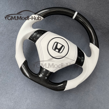 Load image into Gallery viewer, GM. Modi-Hub For Honda 2003-2007 Accord CL9 CL7/Acura 2004-2008 TSX Carbon Fiber Steering Wheel