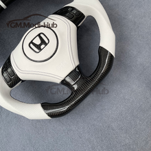 Load image into Gallery viewer, GM. Modi-Hub For Honda 2003-2007 Accord CL9 CL7/Acura 2004-2008 TSX Carbon Fiber Steering Wheel