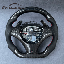 Load image into Gallery viewer, GM. Modi-Hub For BMW E82 E88 E90/E91/E92/E93 E84 Carbon Fiber Steering Wheel
