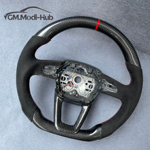 Load image into Gallery viewer, GM. Modi-Hub For Audi A4 Q3 Q5 Q7 Q8 SQ8 SQ7 SQ5 S7 RS6 Carbon Fiber Steering Wheel