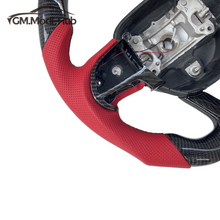 Load image into Gallery viewer, GM. Modi-Hub For Dodge 2016-2023 Charger / 2015-2023 Challenger / 2014-2023 Durango Carbon Fiber Steering Wheel
