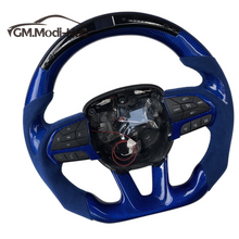 Load image into Gallery viewer, GM. Modi-Hub For Dodge 2016-2023 Charger / 2015-2023 Challenger / 2014-2023 Durango Carbon Fiber Steering Wheel