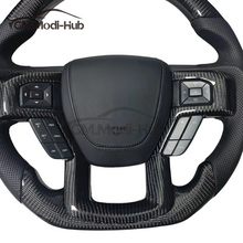 Load image into Gallery viewer, GM. Modi-Hub For Ford 2018-2020 Raptor Carbon Fiber Steering Wheel