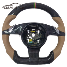 Load image into Gallery viewer, GM. Modi-Hub For Porsche 2011-2014 Cayenne 2010-2016 Panamera 2011-2014 911 Carbon Fiber Steering Wheel