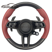Load image into Gallery viewer, GM. Modi-Hub For Porsche 2020-2021 Taycan / 2020-2024 911 Carbon Fiber Steering Wheel