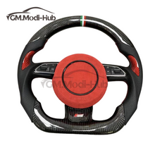 Load image into Gallery viewer, GM. Modi-Hub For Audi B8.5 A3 A4 A5 A6 A7 A8 S3 S4 S5 S6 S7 S8 Q5 RS3 RS5 RS6 SQ5 Carbon Fiber Steering Wheel