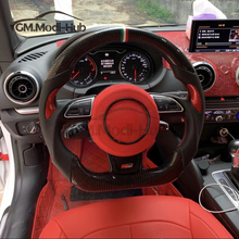 Load image into Gallery viewer, GM. Modi-Hub For Audi B8.5 A3 A4 A5 A6 A7 A8 S3 S4 S5 S6 S7 S8 Q5 RS3 RS5 RS6 SQ5 Carbon Fiber Steering Wheel