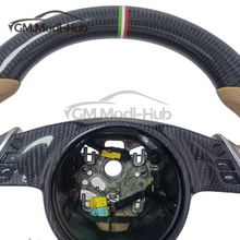 Load image into Gallery viewer, GM. Modi-Hub For Porsche 2011-2014 Cayenne 2010-2016 Panamera 2011-2014 911 Carbon Fiber Steering Wheel