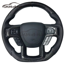 Load image into Gallery viewer, GM. Modi-Hub For Ford 2018-2020 Raptor Carbon Fiber Steering Wheel
