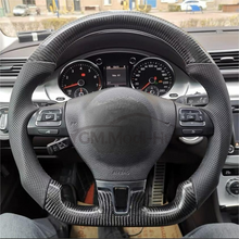Load image into Gallery viewer, GM. Modi-Hub For VW 2010-2014 MK6 / 2006-2010 Jetta / 2010-2015 Passat / 2011-2018 Tiguan / 2009-2017 CC Carbon Fiber Steering Wheel