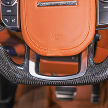 Load image into Gallery viewer, GM. Modi-Hub For Land Rover 2014-2021 Range Rover / 2018-2020 Range Rover Velar / 2020-2022 Range Rover Evoque / 2020-2023 Discovery Sport Carbon Fiber Steering Wheel