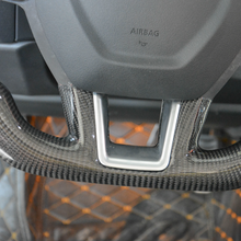 Load image into Gallery viewer, GM. Modi-Hub For Land Rover 2015-2019 Discovery / 2012-2019 Range Rover Evoque Carbon Fiber Steering Wheel