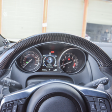 Load image into Gallery viewer, GM. Modi-Hub For Jaguar 2013-2023 F-TYPE / 2015-2019 XE / 2016-2020 XF F-PACE / 2017-2020 XFL / 2018-2020 XEL E-PACE Carbon Fiber Steering Wheel