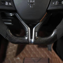 Load image into Gallery viewer, GM. Modi-Hub For Maserati 2014-2020 Ghibli / 2017-2023 Levante / 2014-2022 Quattroporte Carbon Fiber Steering Wheel
