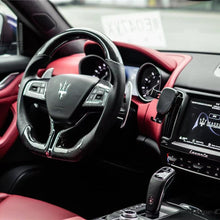 Load image into Gallery viewer, GM. Modi-Hub For Maserati 2014-2020 Ghibli / 2017-2023 Levante / 2014-2022 Quattroporte Carbon Fiber Steering Wheel
