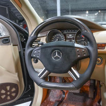 Load image into Gallery viewer, GM. Modi-Hub For Benz W245 W164 X164 W251 ML63AMG R63AMG GLS-Class R-Class Carbon Fiber Steering Wheel