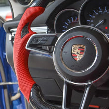 Load image into Gallery viewer, GM. Modi-Hub For Porsche 2013-2019 911 / 2014-2020 Macan / 2015-2024 Cayenne / 2016-2023 718 / 2017-2024 Panamera / 2016-2023 718 Boxster / 2012-2023 718 Cayman / 2015 918 Carbon Fiber Steering Wheel