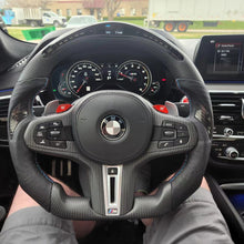 Load image into Gallery viewer, GM. Modi-Hub For BMW G01 G02 G20 G21 G30 G31 G32 G11 G12 / F91 F92 F93 M8 / F90 M5 / G82 M4 / G80 M3 / F96 Carbon Fiber Steering Wheel